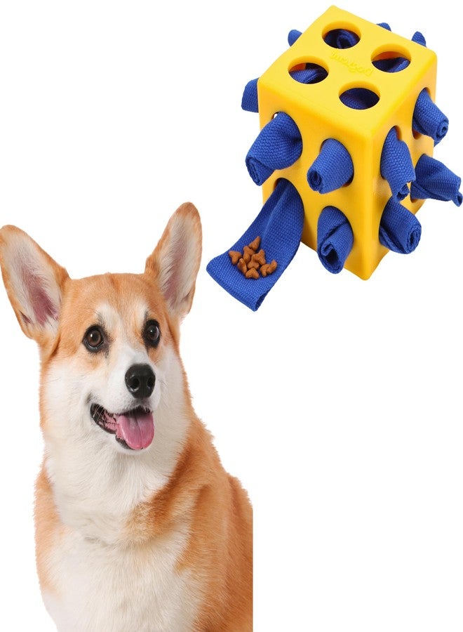 Fossa Dog Enrichment Puzzle Toy, Interactive Snuffle Ball for Dogs Encourage Stimulation Food Foraging Skill, Resistant Rope to Hide Treat for Aggressive Puppy, Small, Medium, Large Dog - Image 1